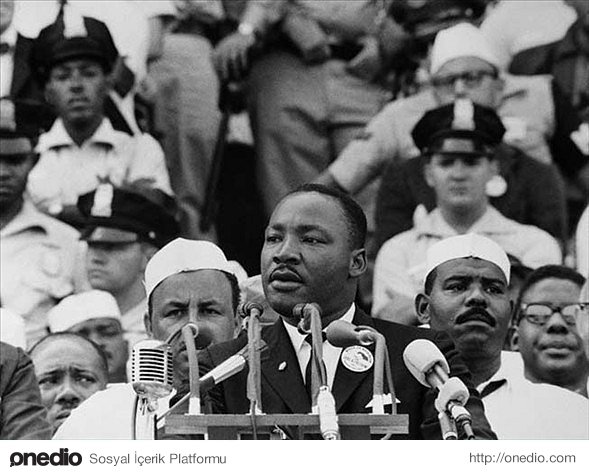 28 Ağustos 1963 ABD Martin Luther King'in tarihi konuşması