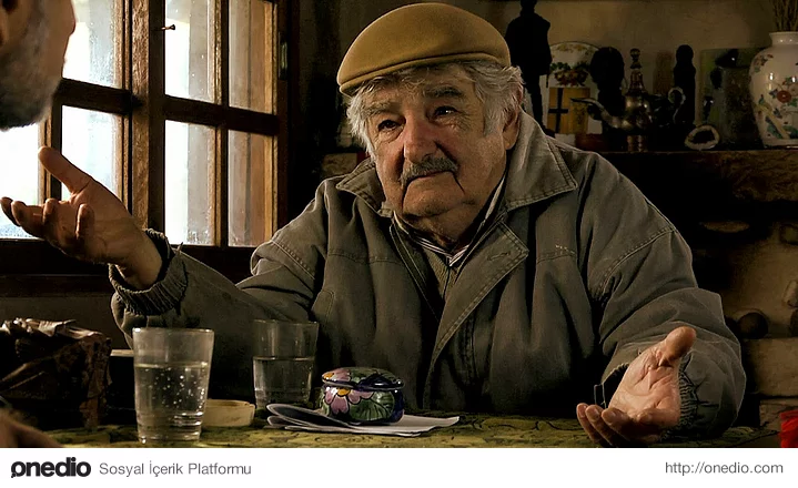 7- Tonton dede Jose Mujica'ın dünya görüşü hakkında söylediği bir kaç cümle.